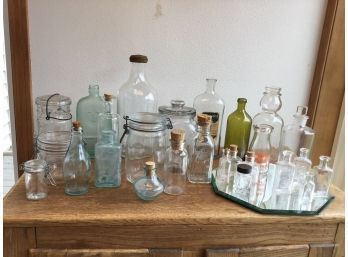 Assorted Vintage Bottles Total 26