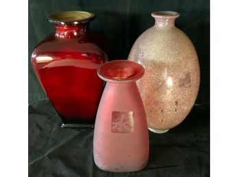 Large Size Glass Art Vases Contemporary