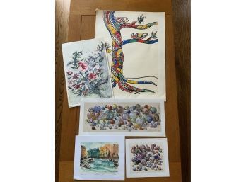 Signed And Numbered Art Prints And Original Watercolor