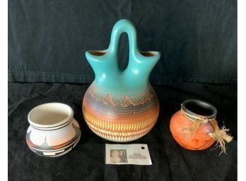 Navajo Betty Sam Wedding Vase Pot Ceramic