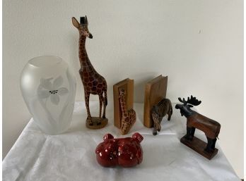 Assort Of Decorations With An Animal Theme