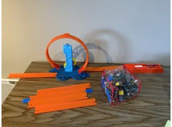 Hot Wheels Track And Car Collection