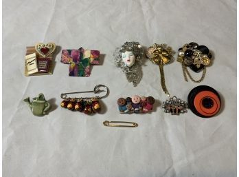 Mixed Jewelry Pin Lot A