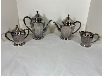 Sterling Silver Coffee And Tea Set
