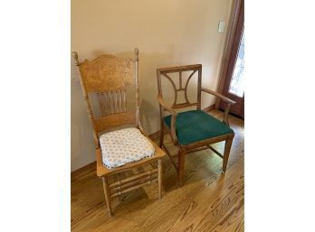 2 X Vintage Chairs