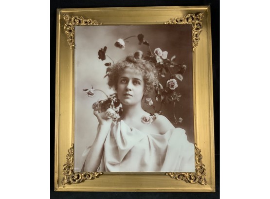 Large Maiden Nymph Photograph Ullman Mfg Co 1899 Dorothy Gish