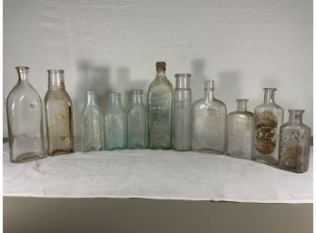 Antique Vintage Bottle Collection