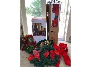 Christmas Tree And Christmas Decorations