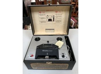 Vintage Webcor Statesman Model EP2300 Reel To Reel Recorder/player