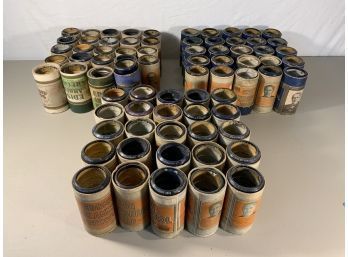 Large Edison Record Cylinder Collection