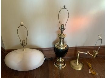 3x Assorted Lamps