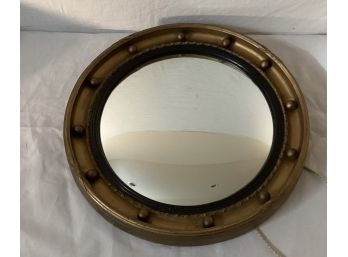 Vintage Convex Mirror Regency Style