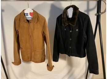 Womens Casual Leather, Corduroy, Jackets, Coats