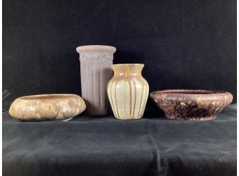 Peters And Reed Pottery Trio And Vintage McCoy Pottery