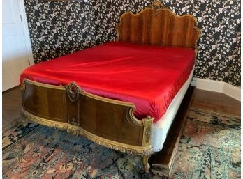 Vintage Victorian Inspired  Bed Frame And Tempur-pedic Mattress