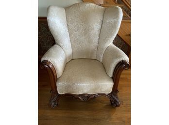 Vintage American Empire Wingback Chair