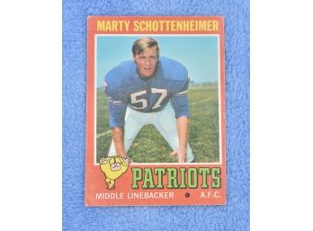 1971 Marty Schottenheimer