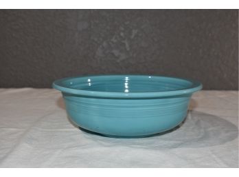 Fiesta Vintage 8-1/2' Nappy Bowl Original Turquoise