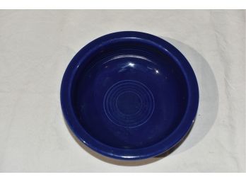 Vintage Fiesta 5 1/2' Fruit Bowl In Original Cobalt Blue