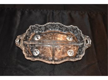 Etched Serving Dish