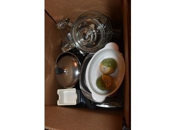Miscellaneous Bakeware/tea Pot/glassware