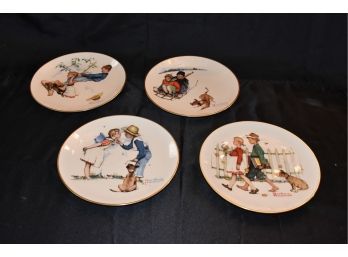 Norman Rockwell Plates