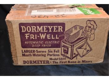 Dormeyer Fri Well Deep Frier Vintage