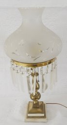 1920s Era Revival Victorian Astral Lamp