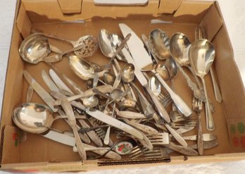 Selection Of Rogers Silverplate Flatware And Other Assorted Makers