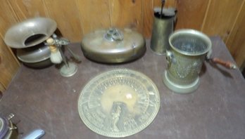 Lot Of Brass Ware