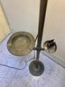 Vintage Ashtray Floor Lamp Smoking Stand With Match Holder