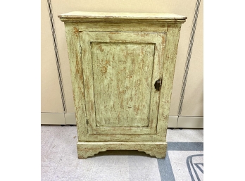 Charming Painted Country Primitive Style Cupboard