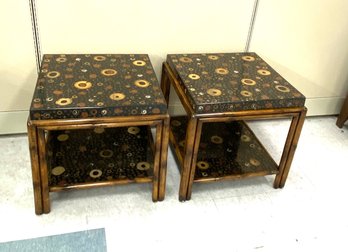 Pair Theodore Alexander Side Tables
