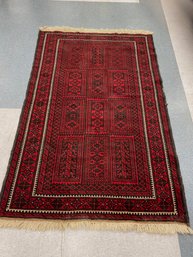 Vintage Handmade Oriental Rug Carpet
