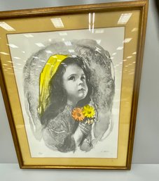 Vintage Artist Signed And Numbered Print By M Maurice