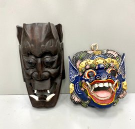 Two Asian Masks