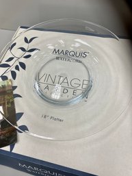 Waterford Marquies 18' Platter New In Box