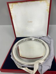 Cartier Pewter Charger