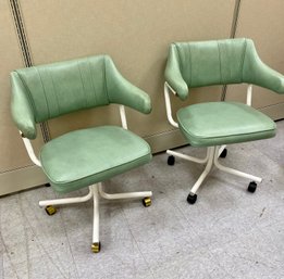 Two Vintage Mid Century Style Chairs