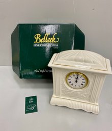 Belleek Clock Made In Ireland