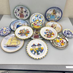 Large Collection Of Colorful Italian Ceramics Most Signed