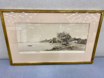 Artist Signed Drawing