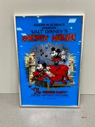 Walt Disney Mickey Mouse Framed Art
