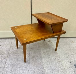 Mid Century Modern Table With Rare Inlay By JB VanSciver