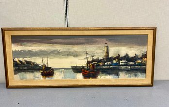 Signed Mid Century Painting