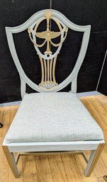 Gorgeous Refinished Upholstered Side Chair