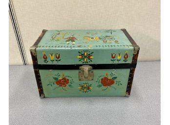 Paint Decorated Chest