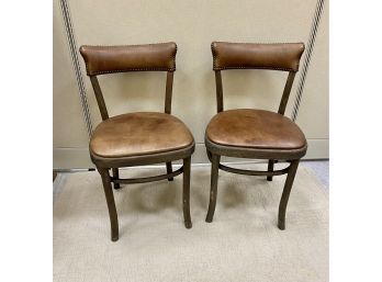 Pair  Restoration Hardware Chairs
