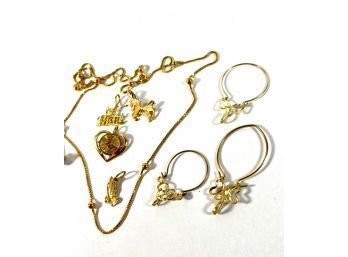 14K Gold Jewelry Weighing 11.9 Grams