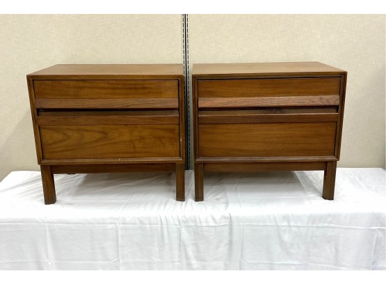 Pair American Martinsville Side Chest Commodes